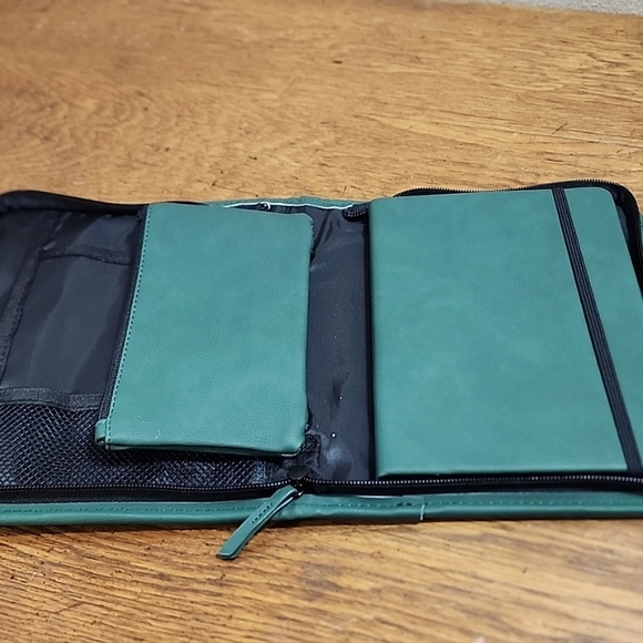 TYPO 💚 NWT Heritagr Green Faux Leather Organization 3 Piece Set - Picture 5 of 8